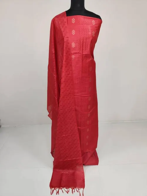 Beautifully Crafted Semi Tusser Bhagalpuri Suits Collection – Elegance in Every Thread